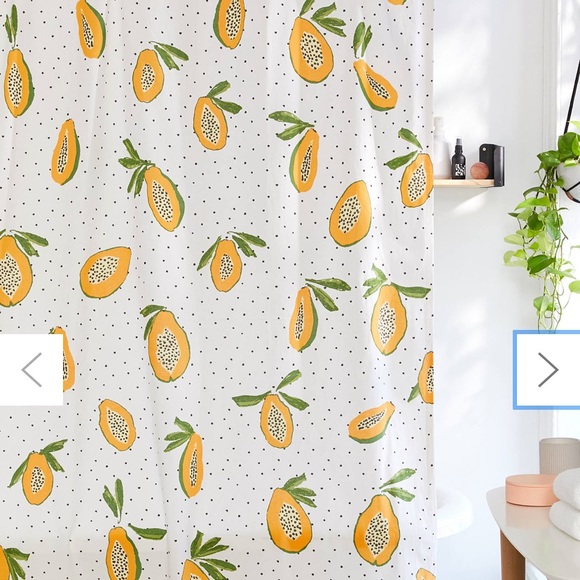 Urban Outfitters Other - Urban Outfitters Allover Fruits Shower Curtain